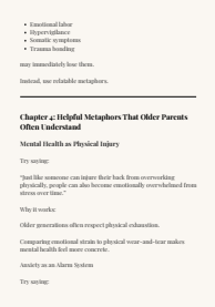 Bridging the Generational Gap: Explaining Mental Health to Older Parents