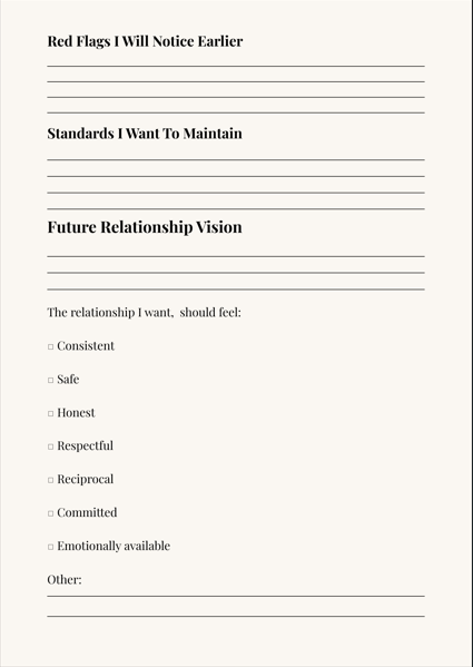 THE NO-CONTACT RECOVERY WORKBOOK A Step-by-Step Guide to Healing After Walking Away
