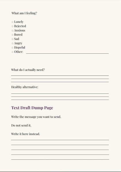 THE NO-CONTACT RECOVERY WORKBOOK A Step-by-Step Guide to Healing After Walking Away